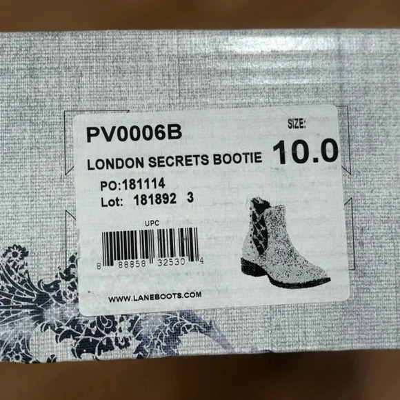 Patina Vie London Secrets Bootie NEW - Picture 7 of 7